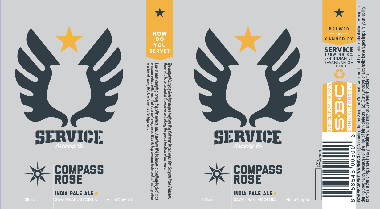 Service Brewing Compass Rose India Pale Ale