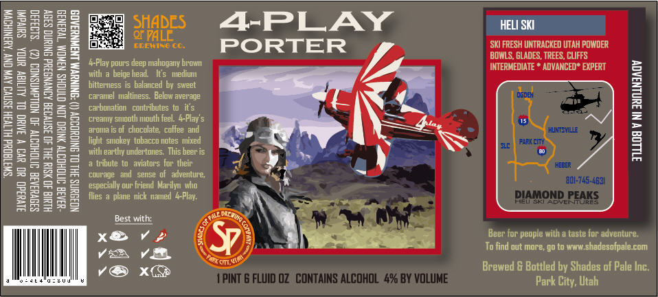 Shades Of Pale Brewing 4-Play Porter