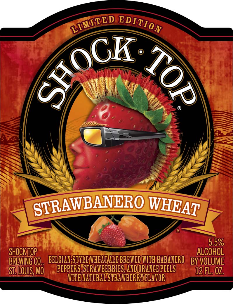 Shock Top Strawbanero Wheat