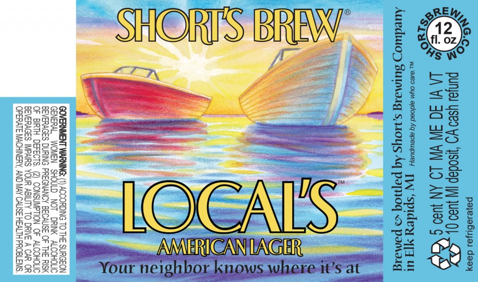 Short's Brew Local's American Lager