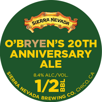 Sierra Nevada O'BRYEn's 20th Anniversary Ale