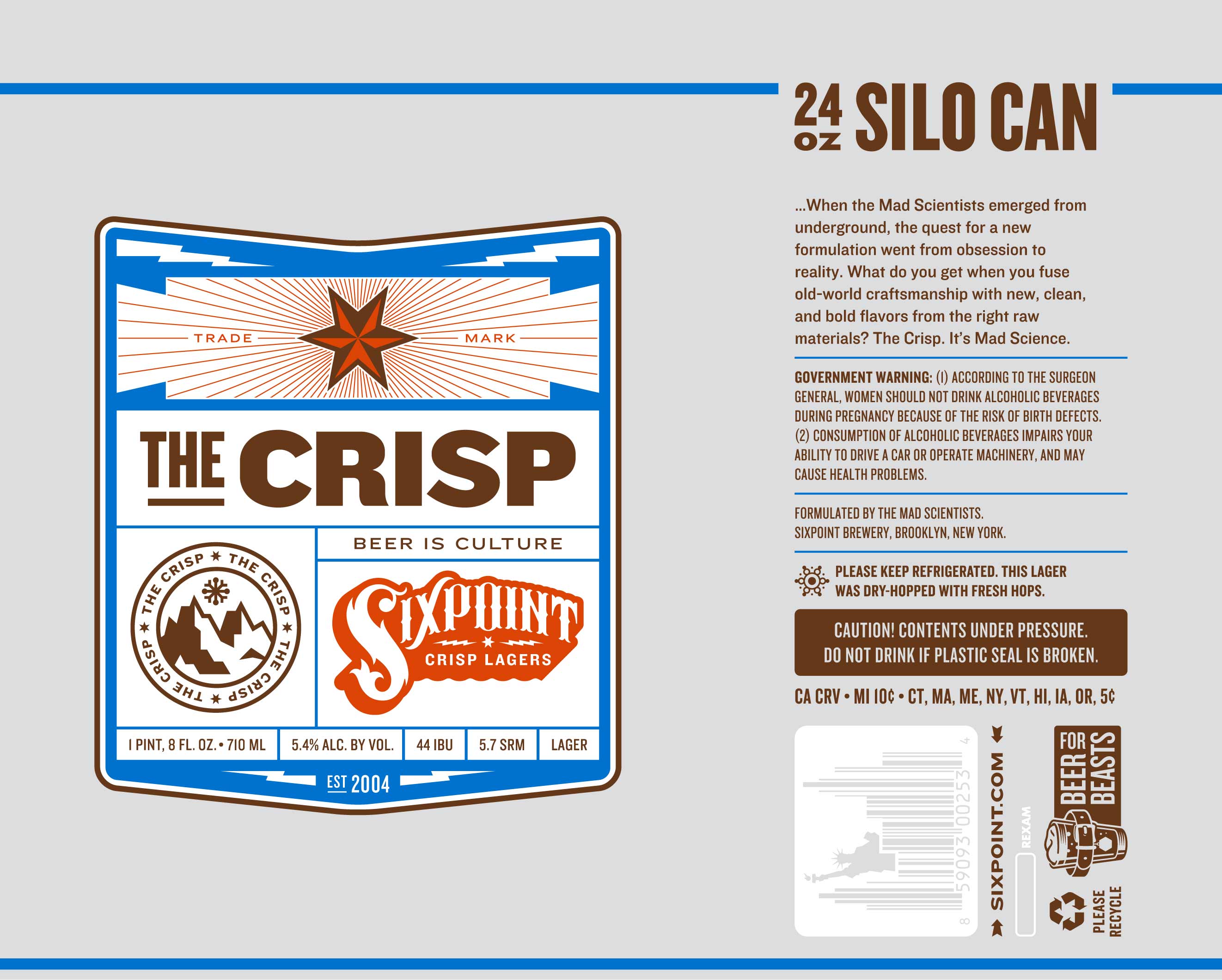 Sixpoint The Crisp 24 oz