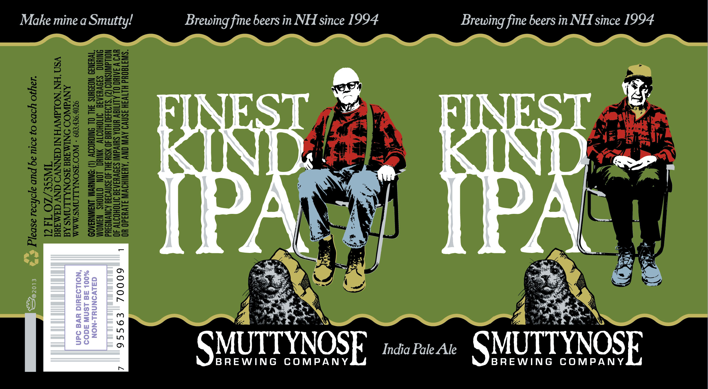 Smuttynose Finest Kind IPA Cans