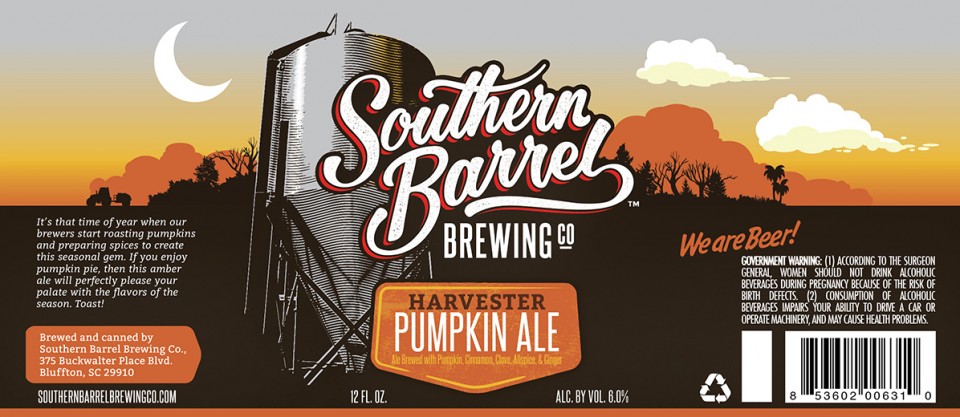 Southern Barrel Harvester Pumpkin Ale