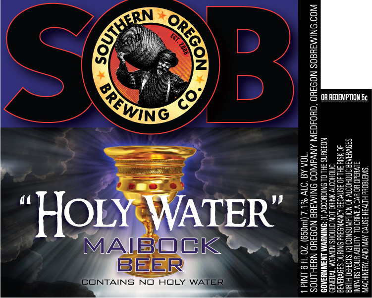 Southern Oregon Brewing Holy Water Maibock