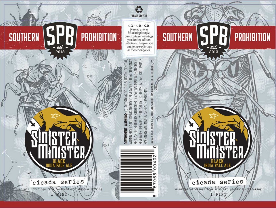 Southern Prohibition Sinister Mister