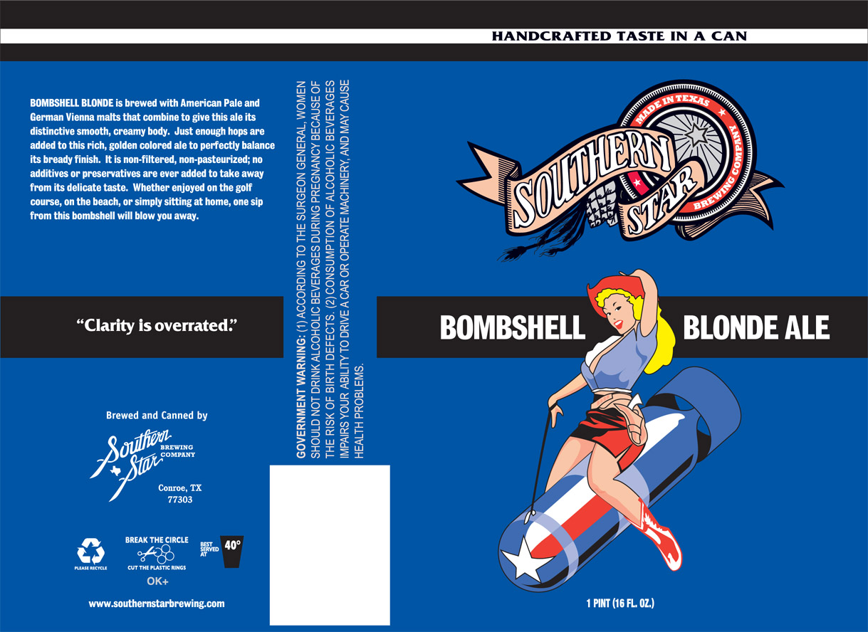 Southern Star Brewing Bombshell Blonde Ale