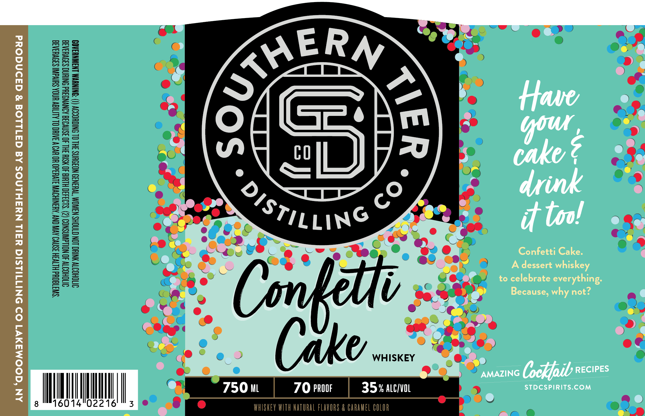 Southern Tier Confetti Cake Whiskey