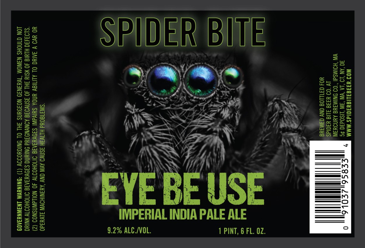 Spider Bite Beer Co. Eye Be Use Imperial IPA