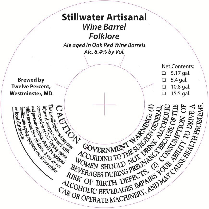 Stillwater Wine Aged Folklore