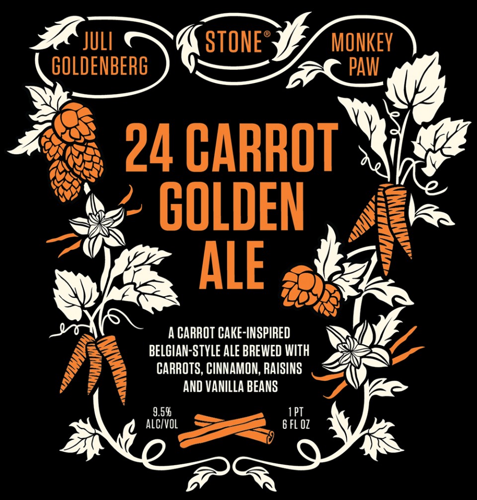 Stone 24 Carrot Golden Ale