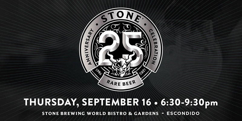 Stone 25th Anniversary Rare Beer Celebration - Beer Street Journal