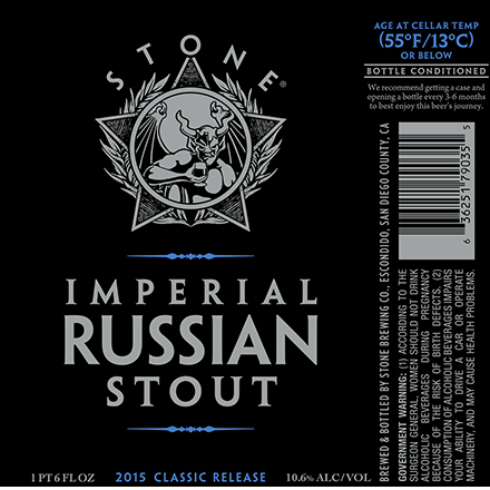Stone Imperial Russian Stout 2015