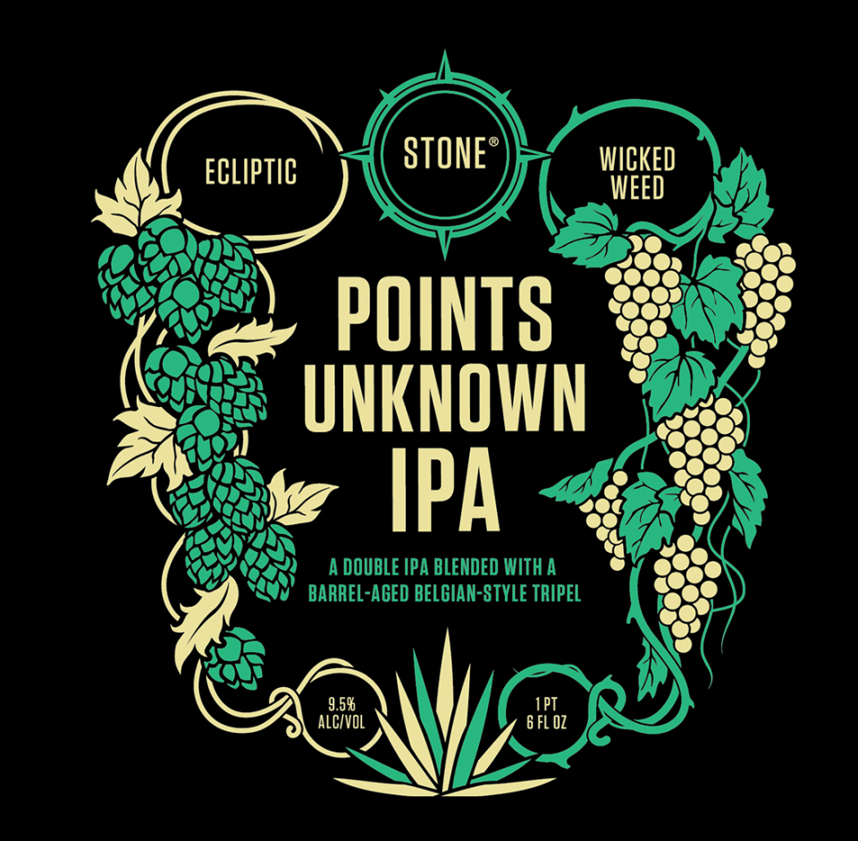 Stone Points Unknown IPA