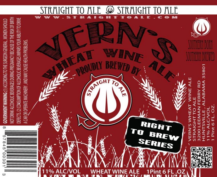 Straight To Ale Vern's Wheatwine Beer Street Journal