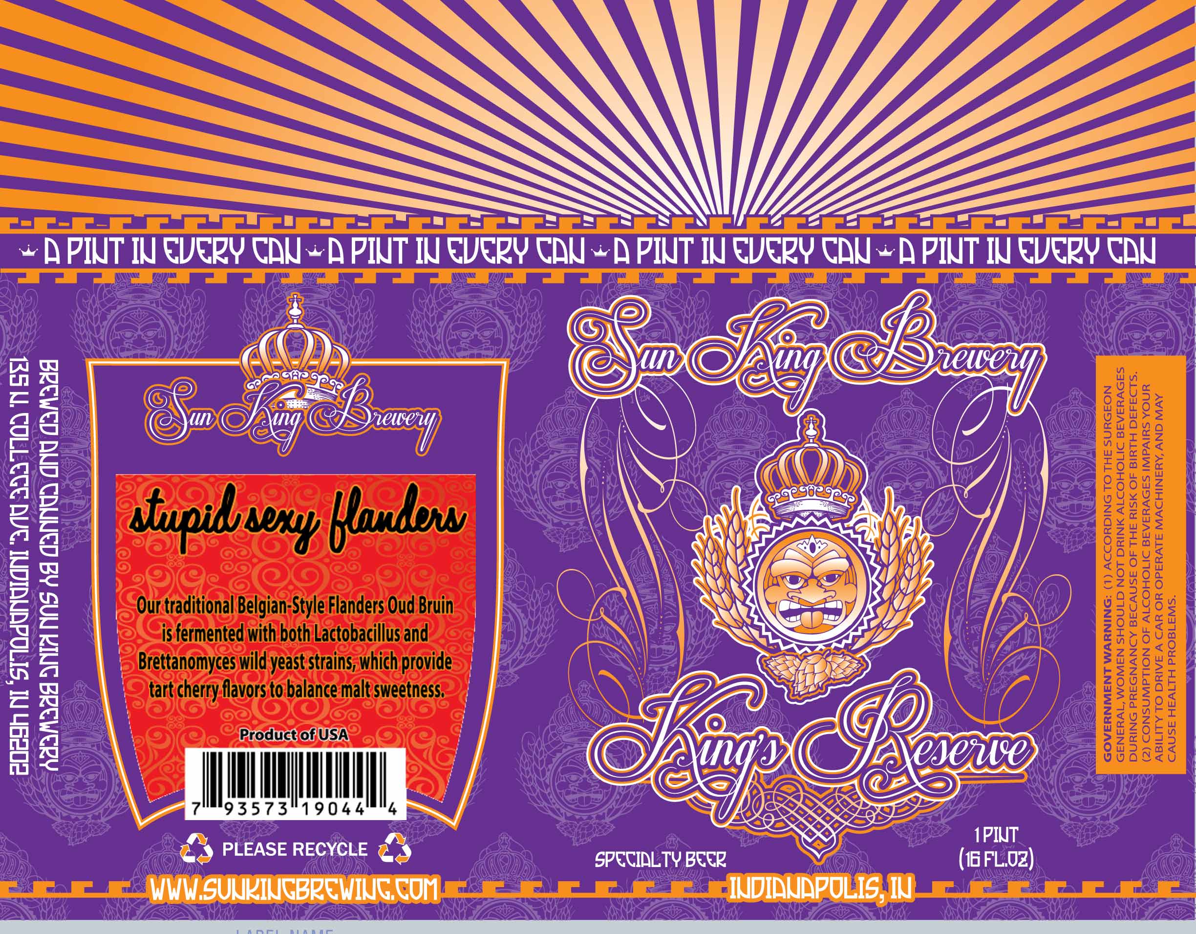Sun King Brewery Stupid Sexy Flanders