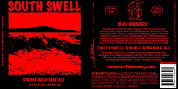Surf Brewery South Swell Double India Pale Ale