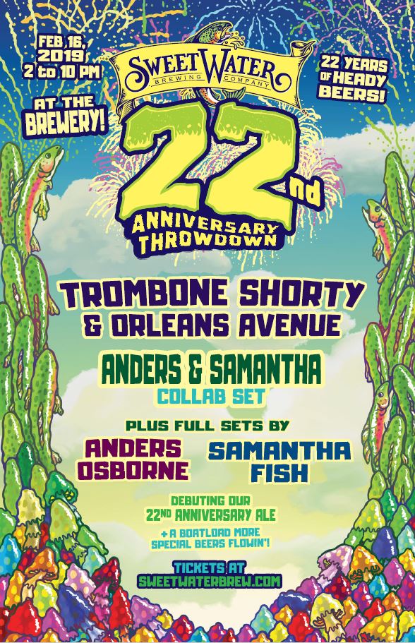 SweetWater 22nd Anniversary Party
