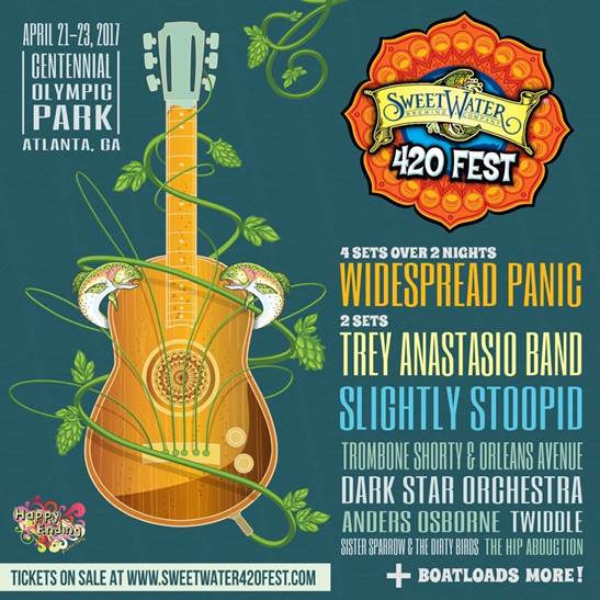 SweetWater 420 Fest Widespread Panic