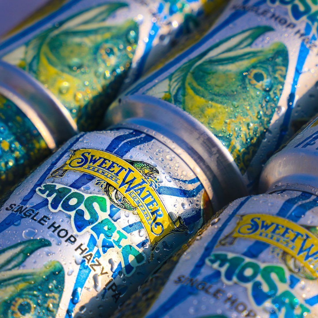 SweetWater Mosaic Single Hop Hazy IPA cans