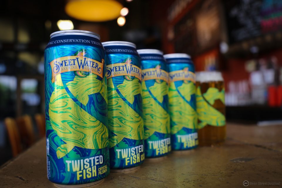 SweetWater Twisted Fish cans
