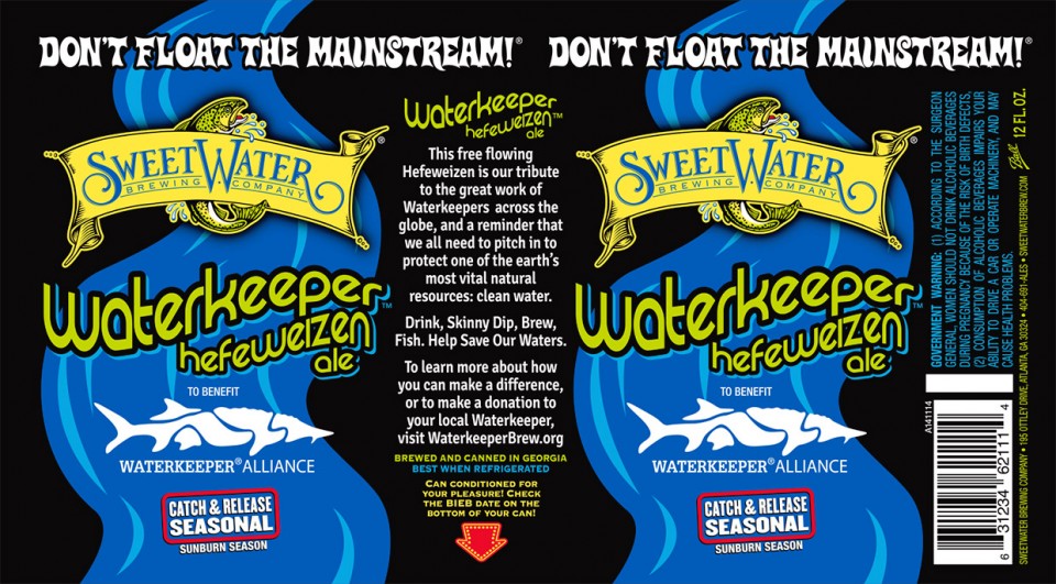 SweetWater Waterkeeper Cans