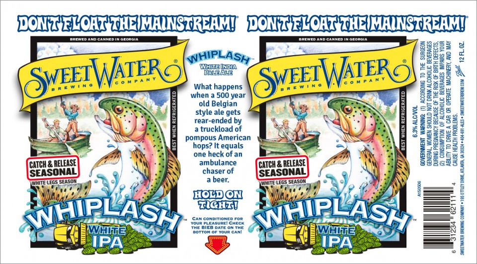 SweetWater Whiplash Cans