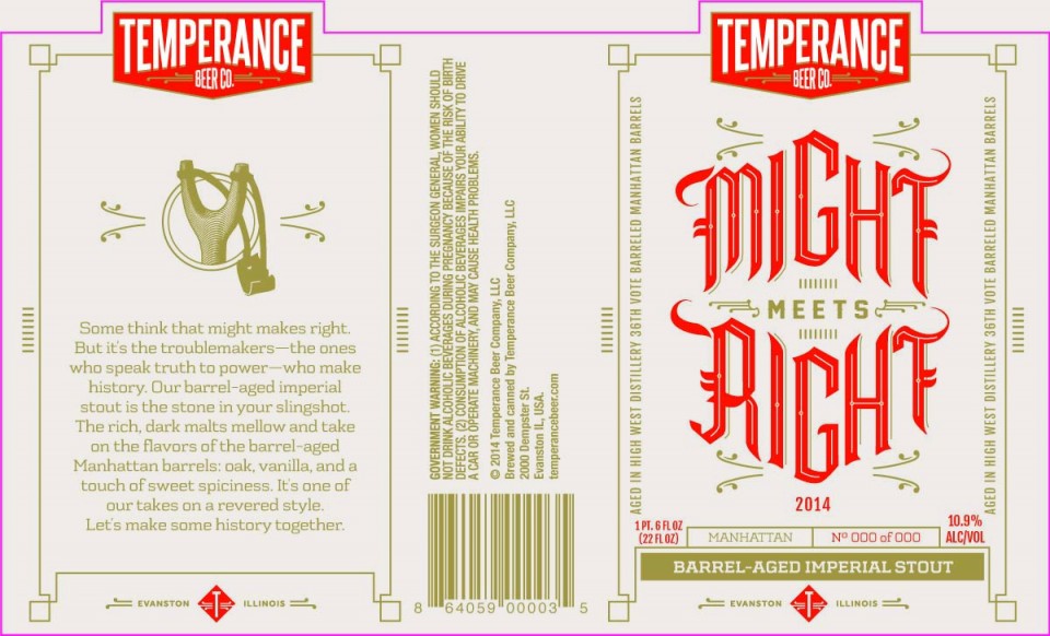 Temperance Beer Co. Might Meets Right