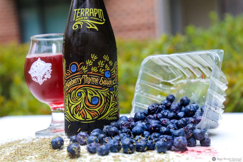 Terrapin Blueberry Thyme Saison bottle