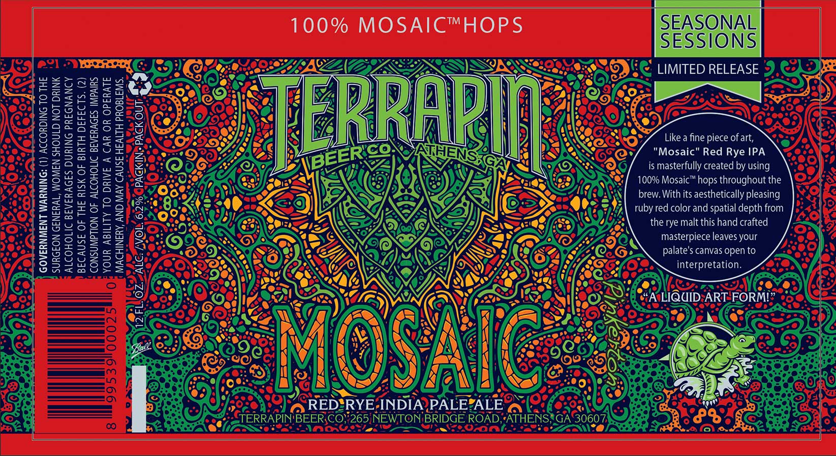 Terrapin Mosaic Cans