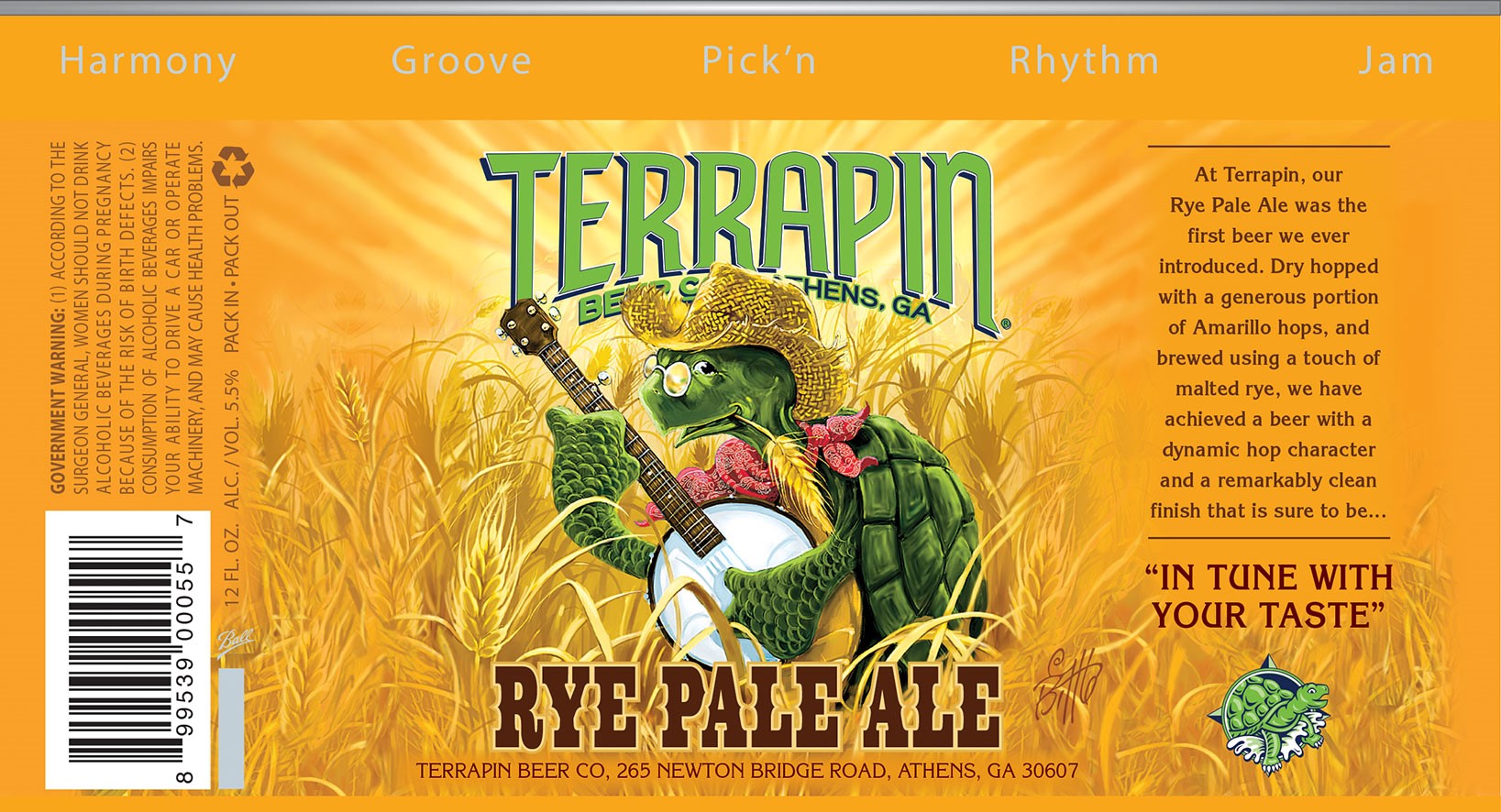 Terrapin Rye Pale Ale Cans