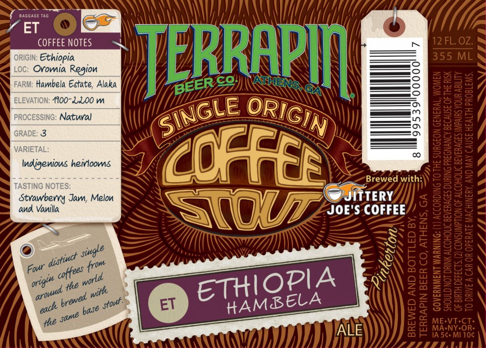 Terrapin Single Origin Coffee Stout Ethiopian