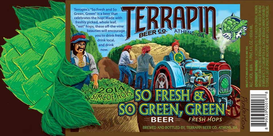 Terrapin So Fresh & So Green, Green 2014