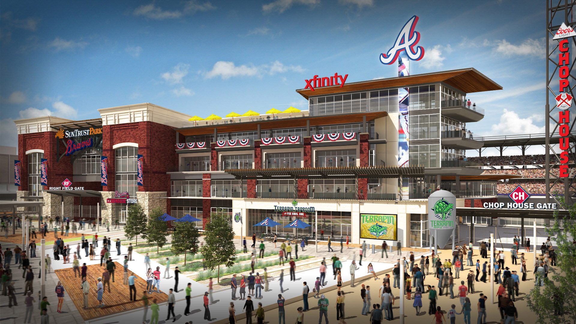 Coors Light Chop House coming to Braves' new ballpark