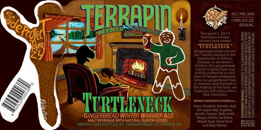 Terrapin Turtleneck Gingerbread WInter Warmer