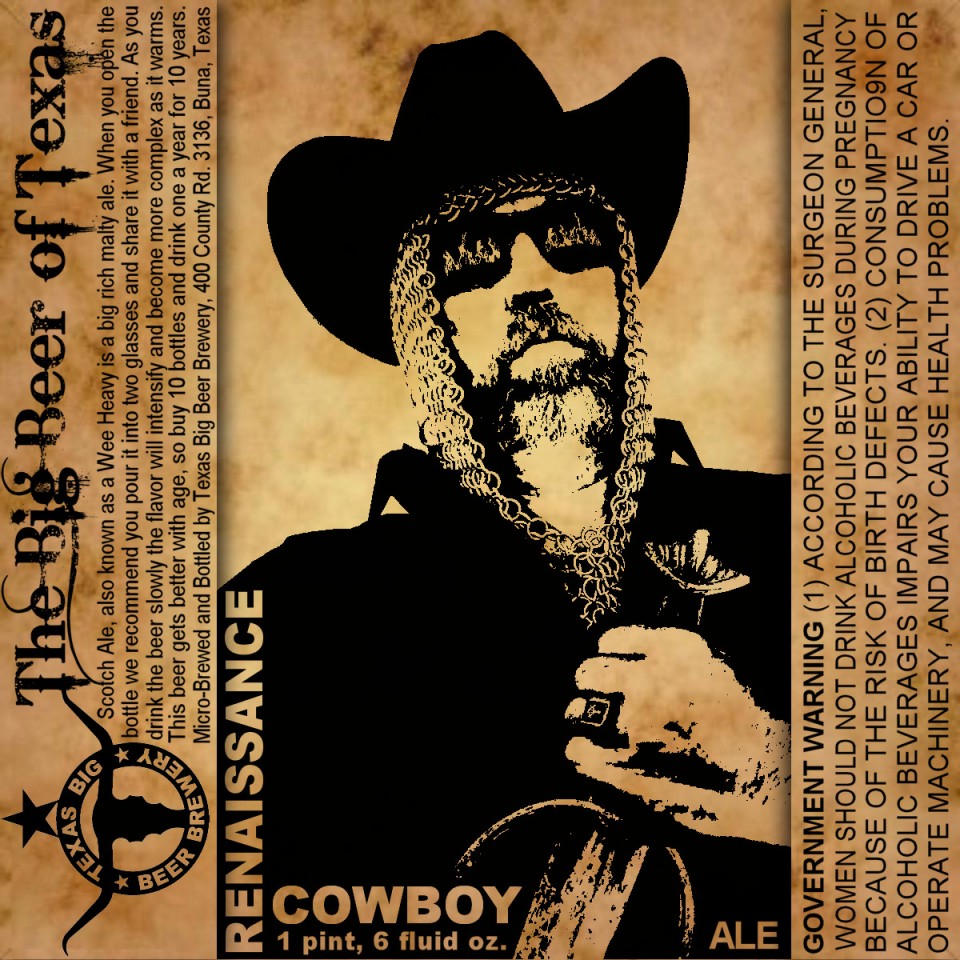 Texas Big Beer Company Renaissance Cowboy