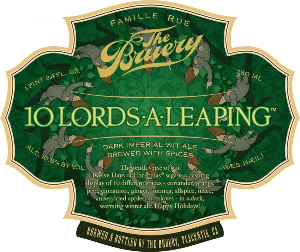 The Bruery 10 Lords A Leaping