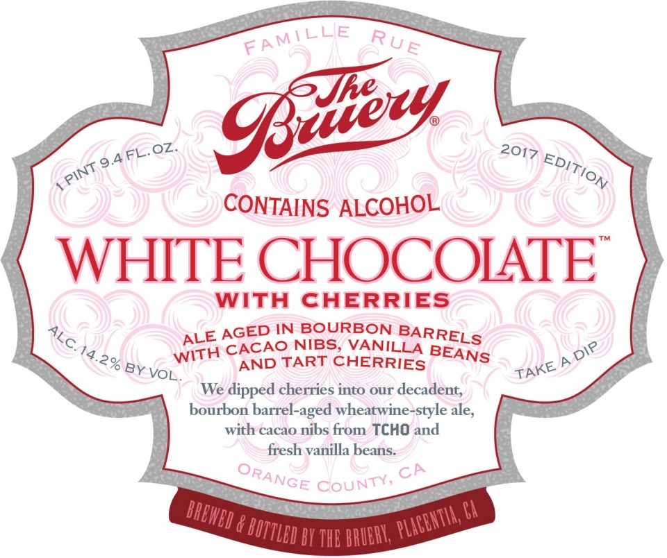 The Bruery White Chocolate with Cherries