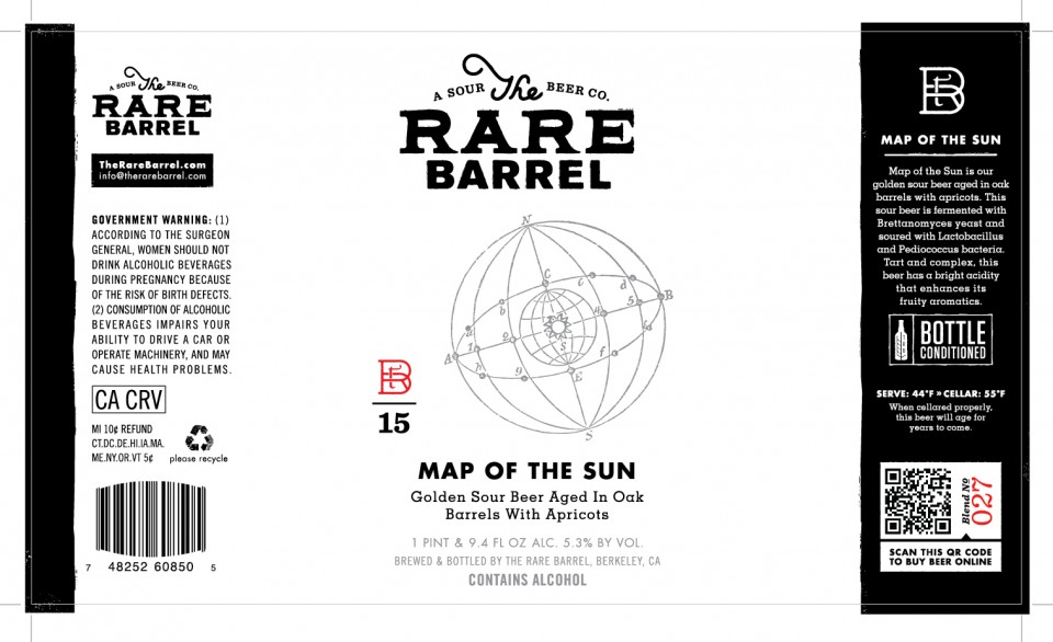 The Rare Barrel Map of the Sun