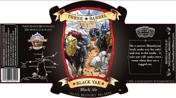 Three Barrel Brewing Black Yak