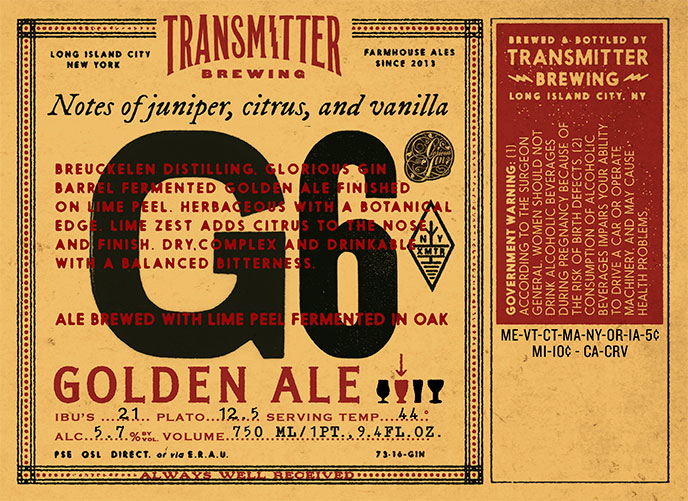 Transmitter G6 Golden Ale