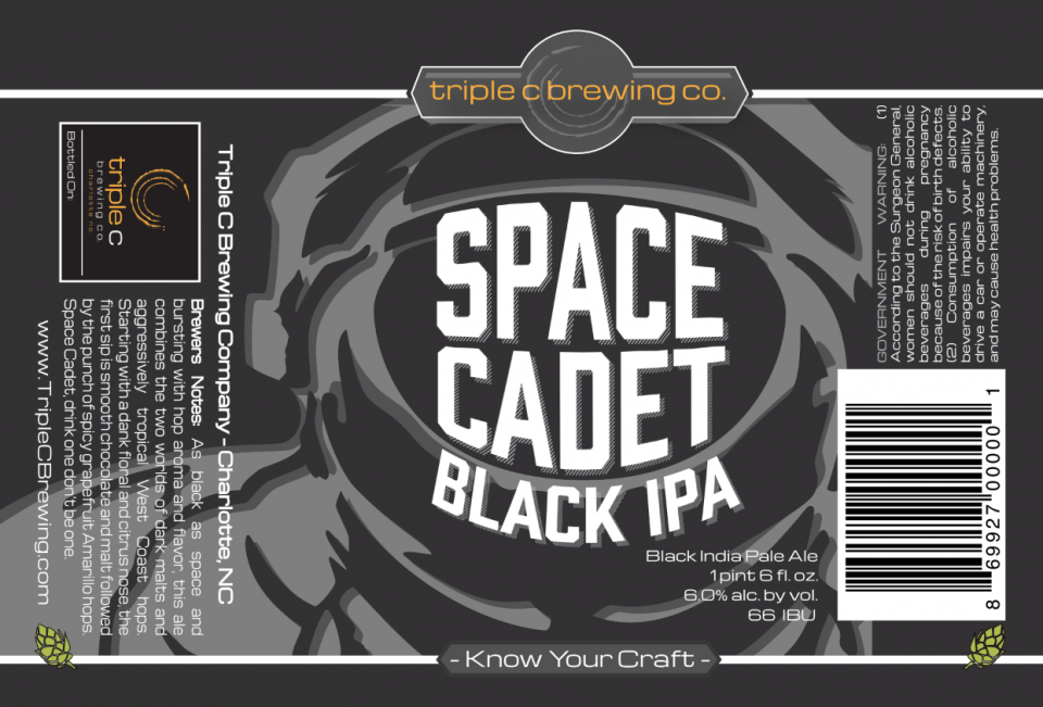 Triple C Space Cadet Black IPA