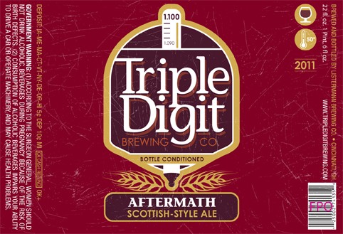 Triple Digit Brewing Aftermath Scotch Ale