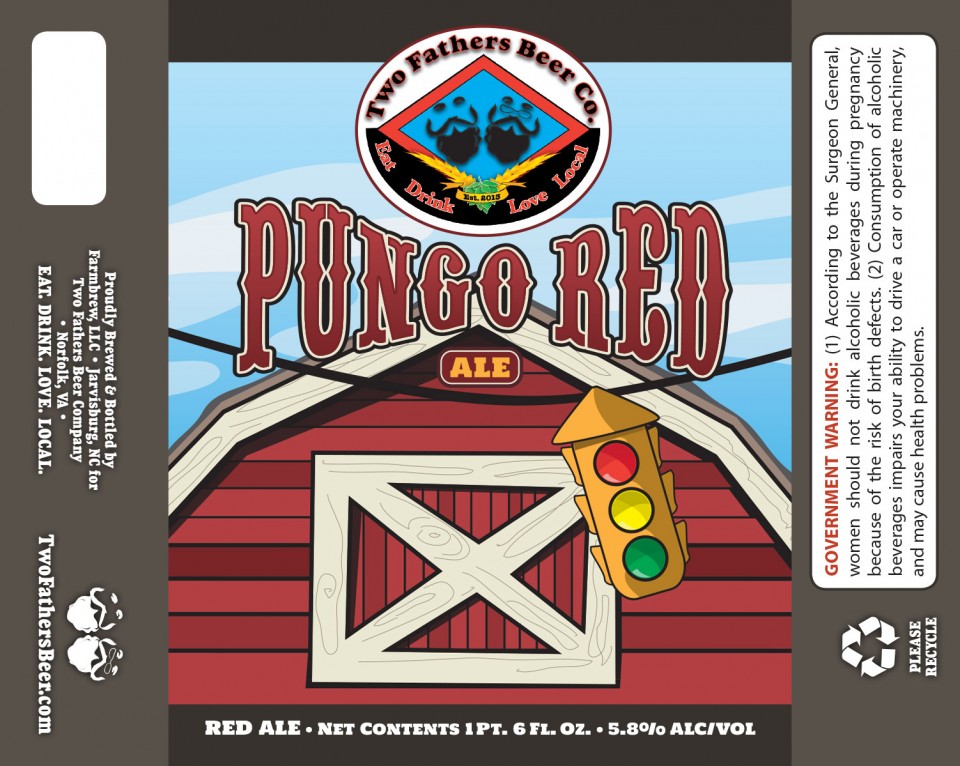 Two Feathers Beer Co Pungo Red Ale