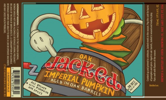 Uinta Oak Jacked Pumpkin