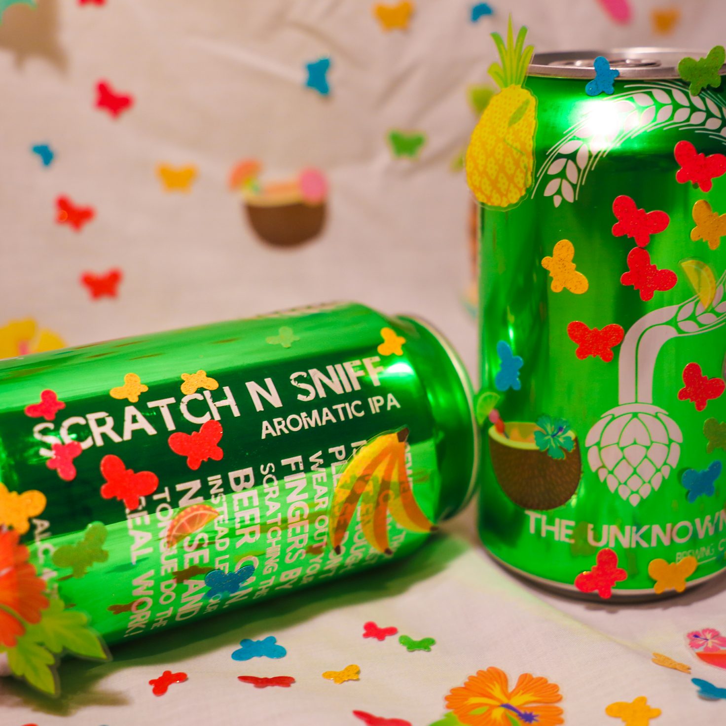 Unknown Brewing Scratch n Sniff can