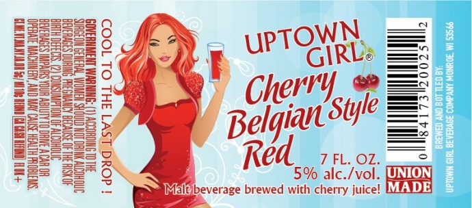 Uptown Girl Cherry Belgian Red