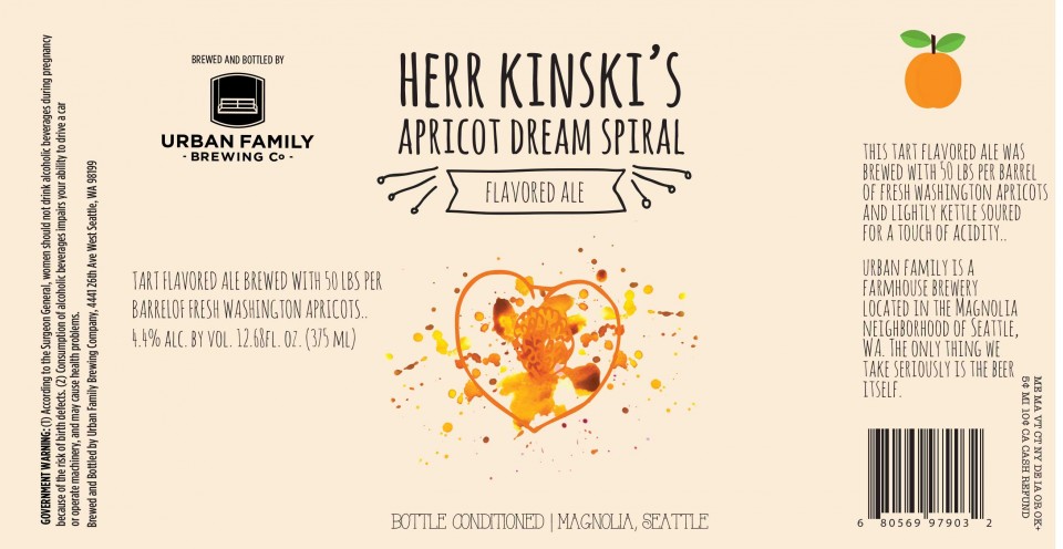 Urban Family Her Kinks Apricot Dream Spiral