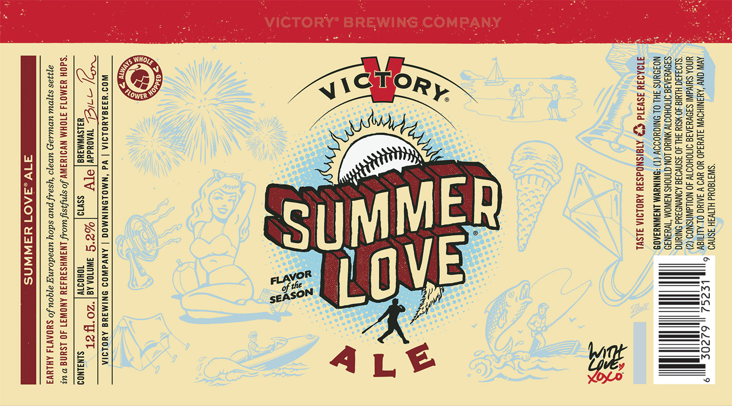 Victory Summer Love Cans