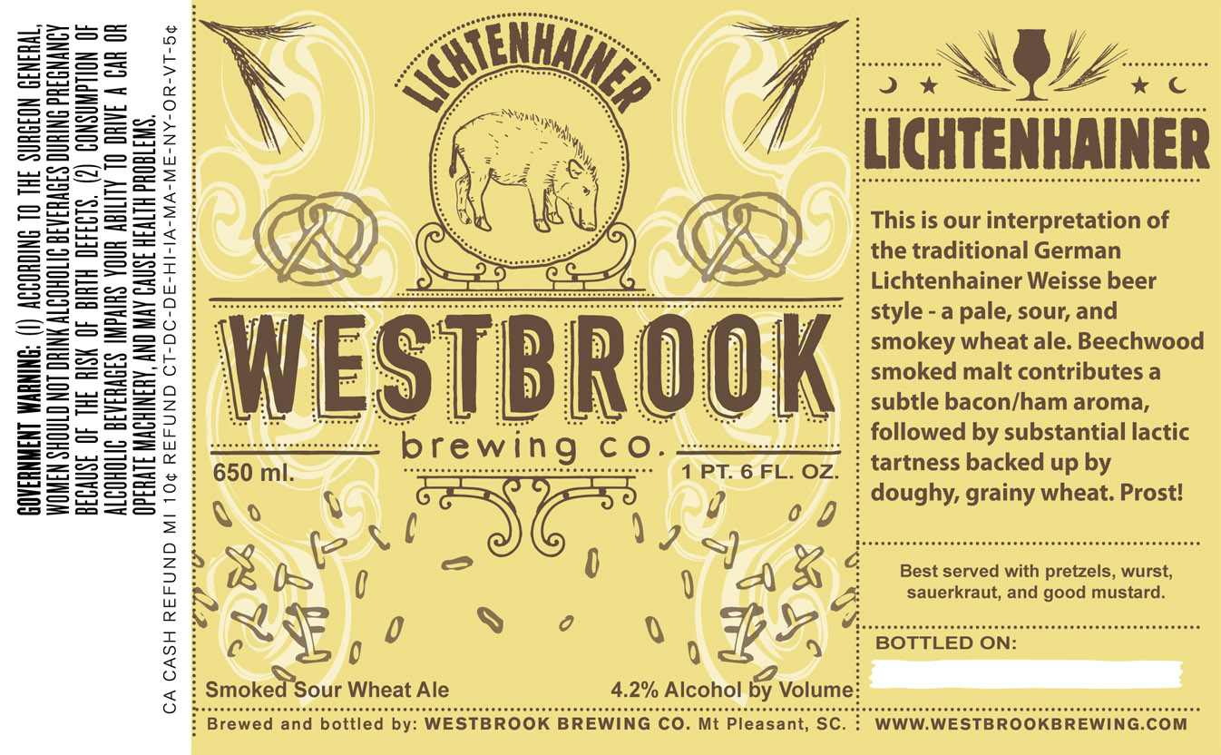 Westbrook Brewing Lichtenhainer